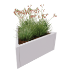 Trekantede plantekasser
