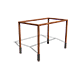 Pergola af cortenstål