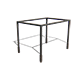 Pergola af pulverlakeret stål