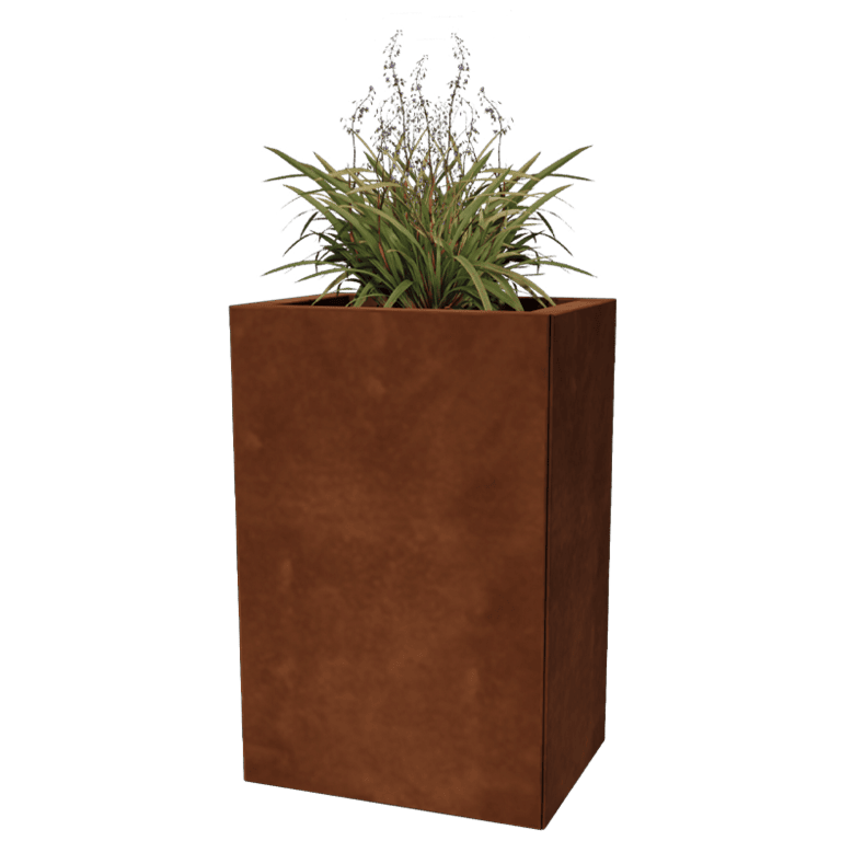 Plantekasse af cortenstål Texas 30 x 40 cm