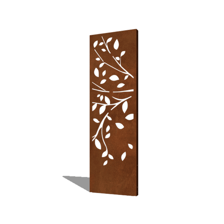 træ Cortenstål del 2 60 x 6 x 190 cm