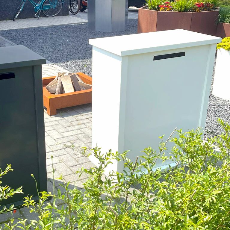 Postkasse af pulverlakeret stål Arizona Type L