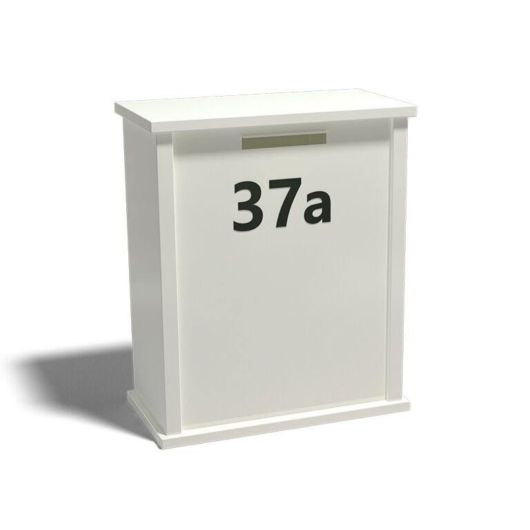 Postkasse af pulverlakeret stål Arizona Type L