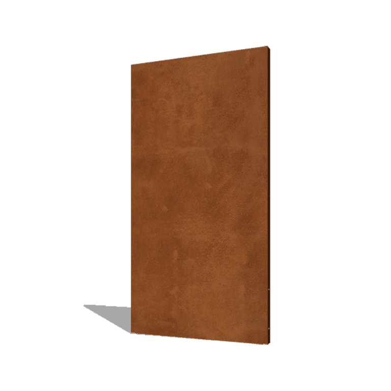Panel base i cortenstål 100 x 6 x 190 cm