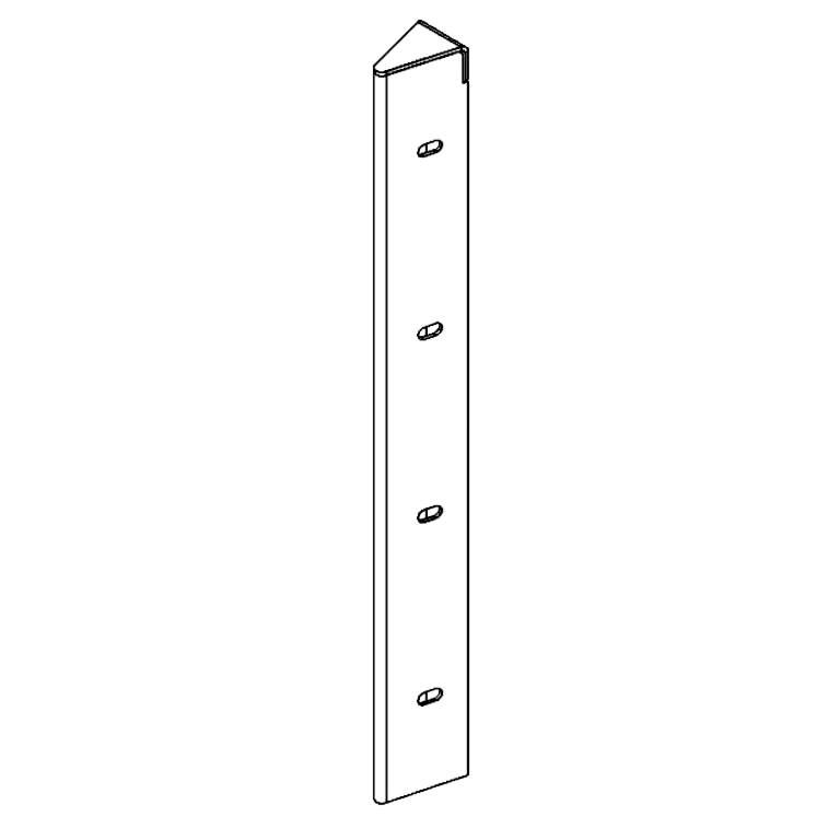 hjørneprofil Cortenstål 30° 40 cm