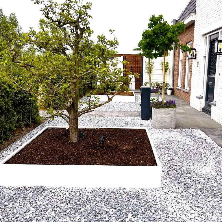 Plantekasse af pulverlakeret stål Miami xxl 200 x 200 cm