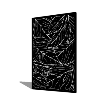 blade Pulverlakeret 120 x 6 x 190 cm
