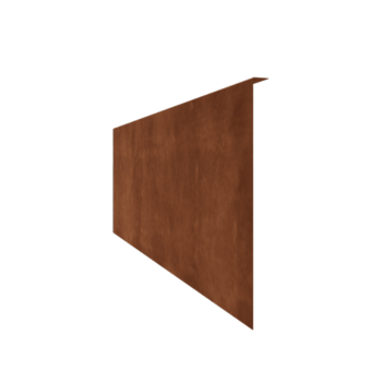 Cortenstål bedkant - Sæt - Højde 45 cm - 240 cm Cortenstål bedkant - Sæt - Højde 45 cm - 240 cm