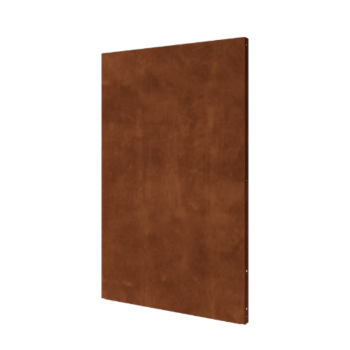 Cortenstål dekorativt panel - Basis - 120 x 6 x 190 cm