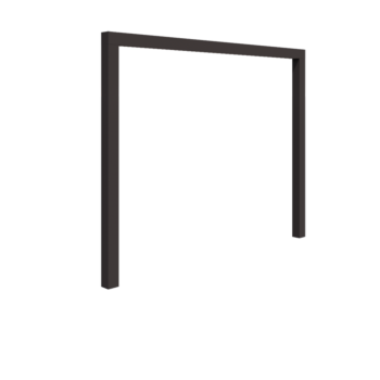 Stål pergola - Lige ud - 300 x 230 cm - Andre RAL-farve - Uden betonfod