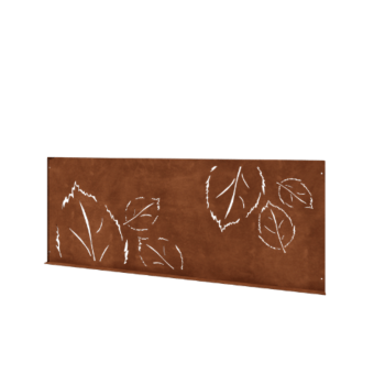 Hegn ornamental af cortenstål N 149 x 60 cm
