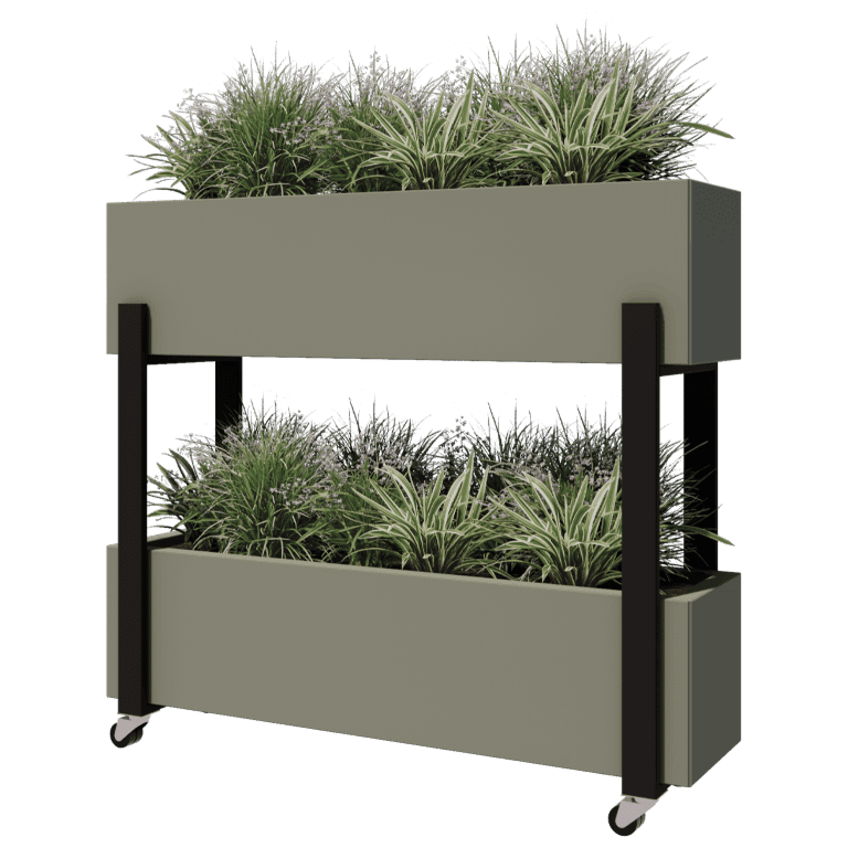 Plantekasse vertikal sorte 80 cm