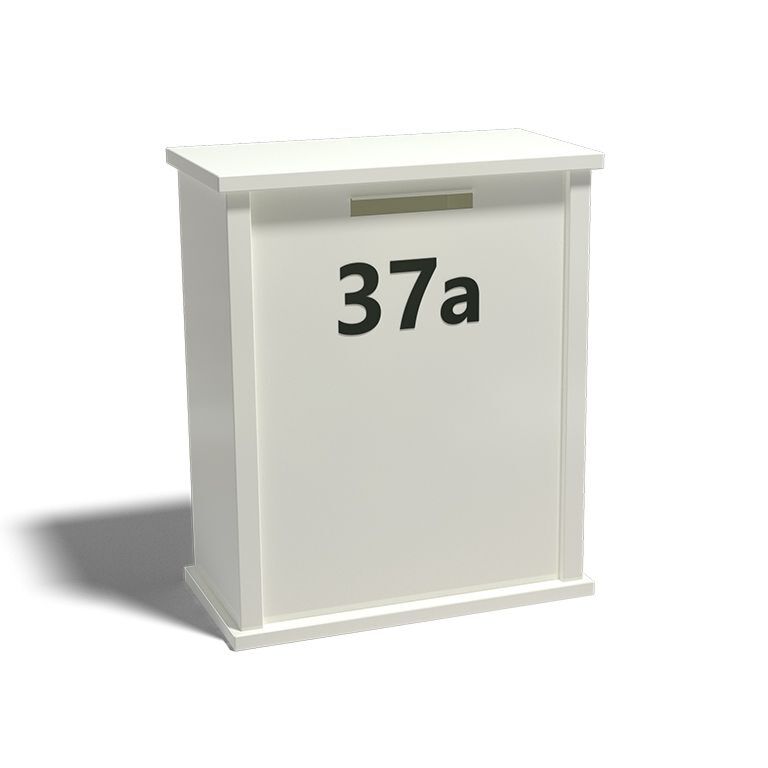 Postkasse af pulverlakeret stål Arizona Type L