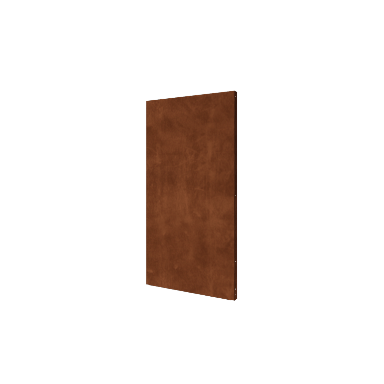 Cortenstål dekorativt panel - Basis - 100 x 6 x 190 cm