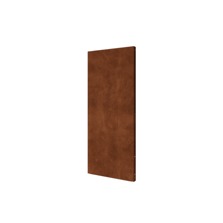 Panel base i cortenstål 80 x 6 x 190 cm