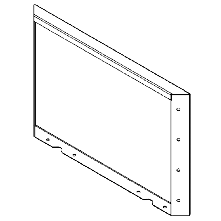 Panel af cortenstål 40 x 60 cm Panel af cortenstål 40 x 60 cm