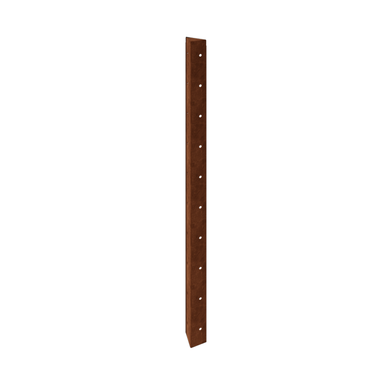 hjørneprofil Cortenstål 90° 100 cm