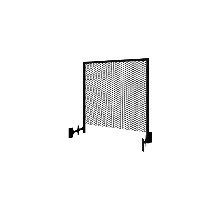 Klatrestativ til planter sort 120 x 40 cm