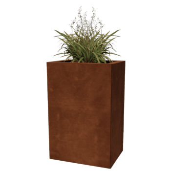 Plantekasse af cortenstål Texas 30 x 40 cm