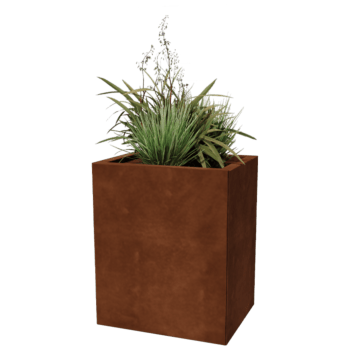 Plantekasse af cortenstål Texas 40 x 50 cm
