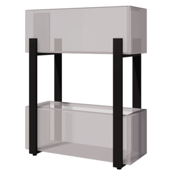 Plantekasse vertikal sorte 80 cm