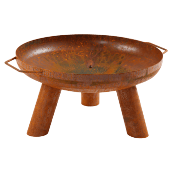 Bålfad af cortenstål Louisiana 88 x 78 x 31 cm