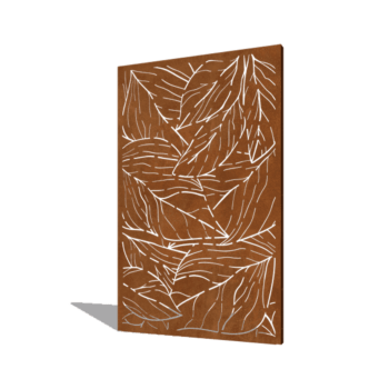 blade Corten-stål 120 x 6 x 190 cm