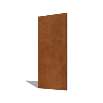 Panel base i cortenstål 80 x 6 x 190 cm