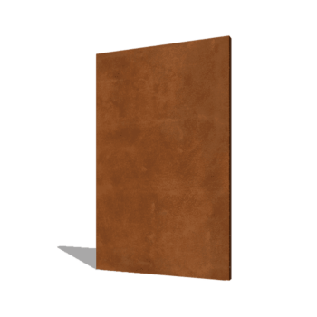 Panel base i cortenstål 120 x 6 x 190 cm