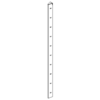 hjørneprofil Cortenstål 30° 100 cm