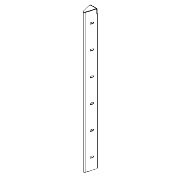 hjørneprofil Cortenstål 30° 60 cm