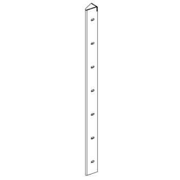 hjørneprofil Cortenstål 30° 70 cm