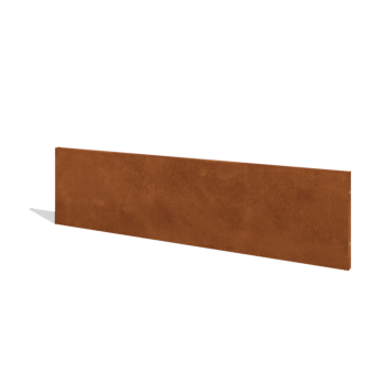 Hegn af cortenstål H panel 180 x 47,5 cm