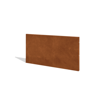 Hegn af cortenstål H panel 120 x 63,3 cm