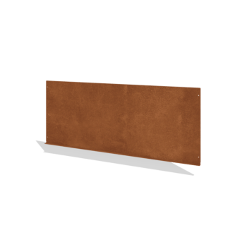 Hegn ornamental af cortenstål V 149 x 60 cm