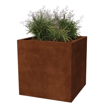 Cortenstål plantekasse - Firkant - 70 x 70 cm