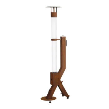 Terrassevarmer træpiller - Rocket - Corten