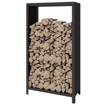 Stål brændestativ - Indiana - 100 x 40 x 180 cm - Andre RAL-farve