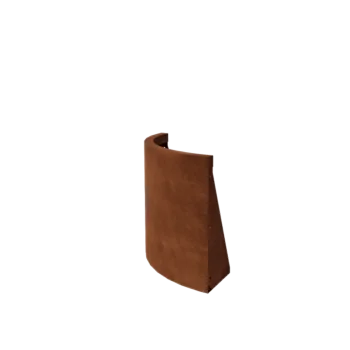 Cortenstål støttemur - Udvendig kurve - 50 x 50 x 50 cm