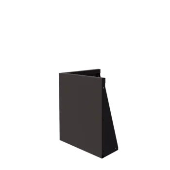 Stål støttemur - Udvendigt hjørne - 50 x 50 x 60 cm - Andre RAL-farve