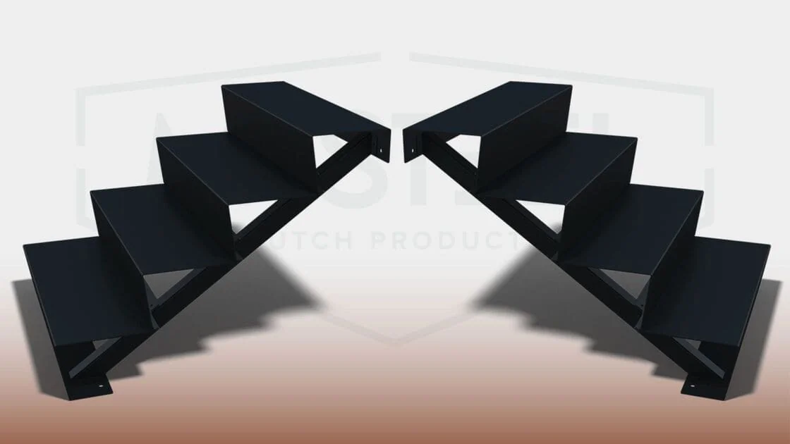 Hvordan installerer man en havetrappe af stål?